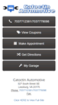 Mobile Screenshot of catoctinautomotive.com